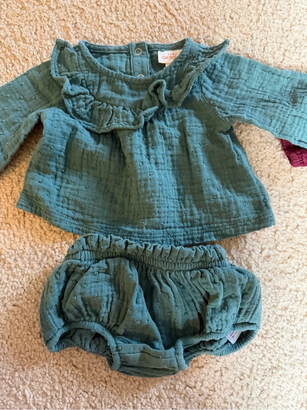 Cat & Jack newborn girl holiday outfits